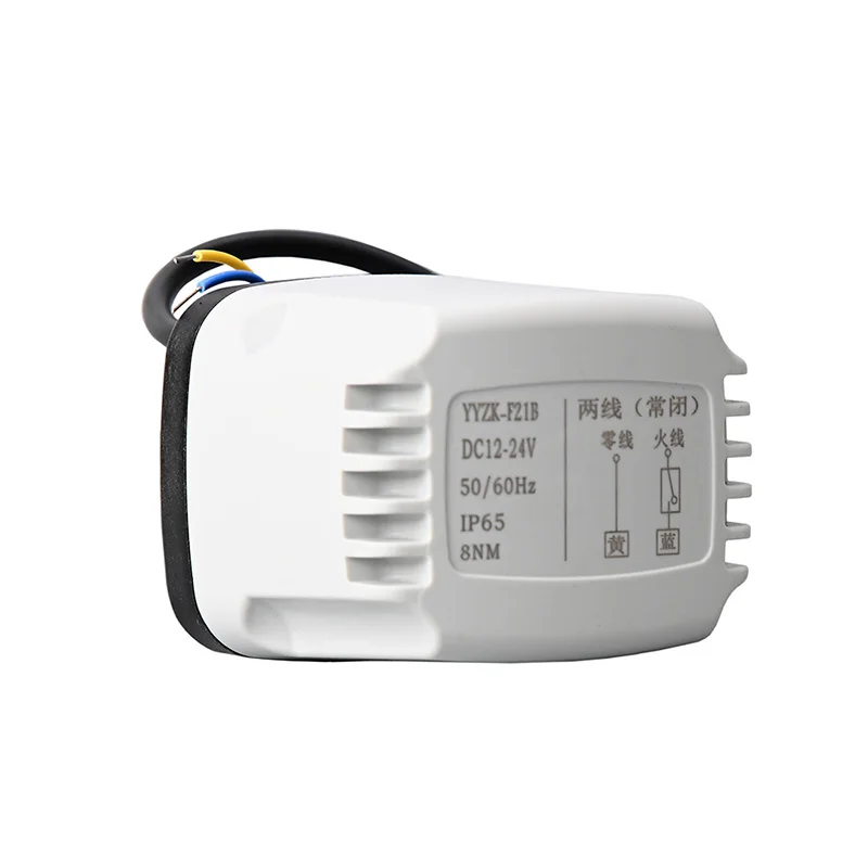 IP65 Motorised Thermostatic Radiator Valve | AC/DC 12V 24V 220V | Industrial Water Control - Thumbnail 3
