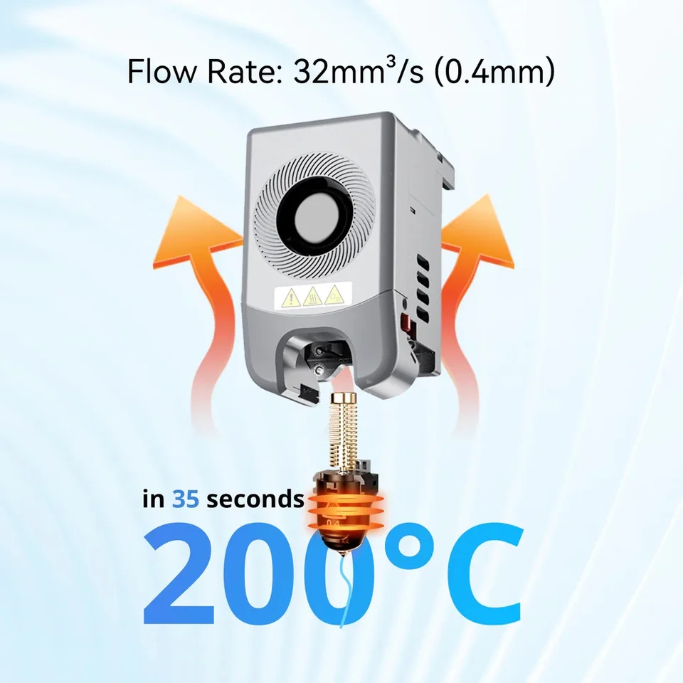 Flashforge Adventurer 5M 3D Printer | Max 600mm/s Fast Printing | Quick Detachable Nozzle - Thumbnail 5