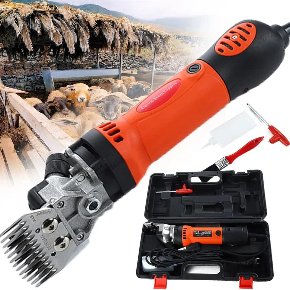 Sheep Shears | 1200W 6-Speed Motor | 13-Tooth Farm Clipper - Thumbnail 3