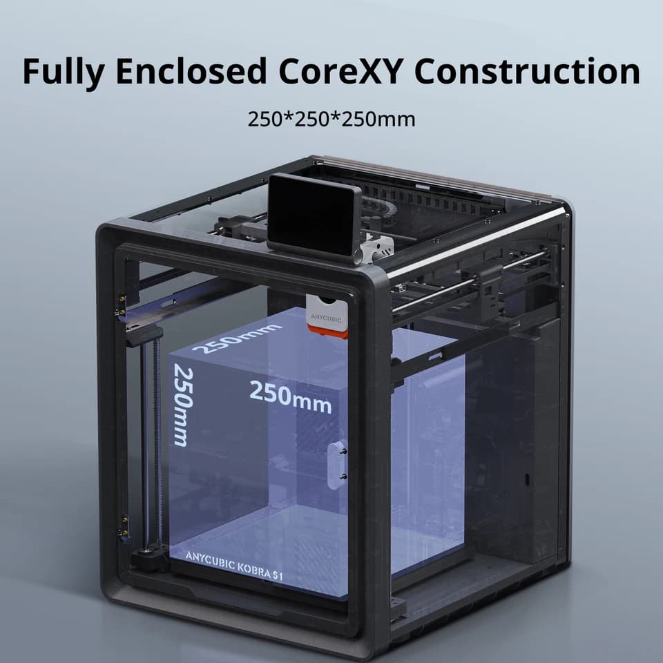Anycubic Kobra S1 3D Printer | 600mm/s Speed | Core XY Stable - Thumbnail 2
