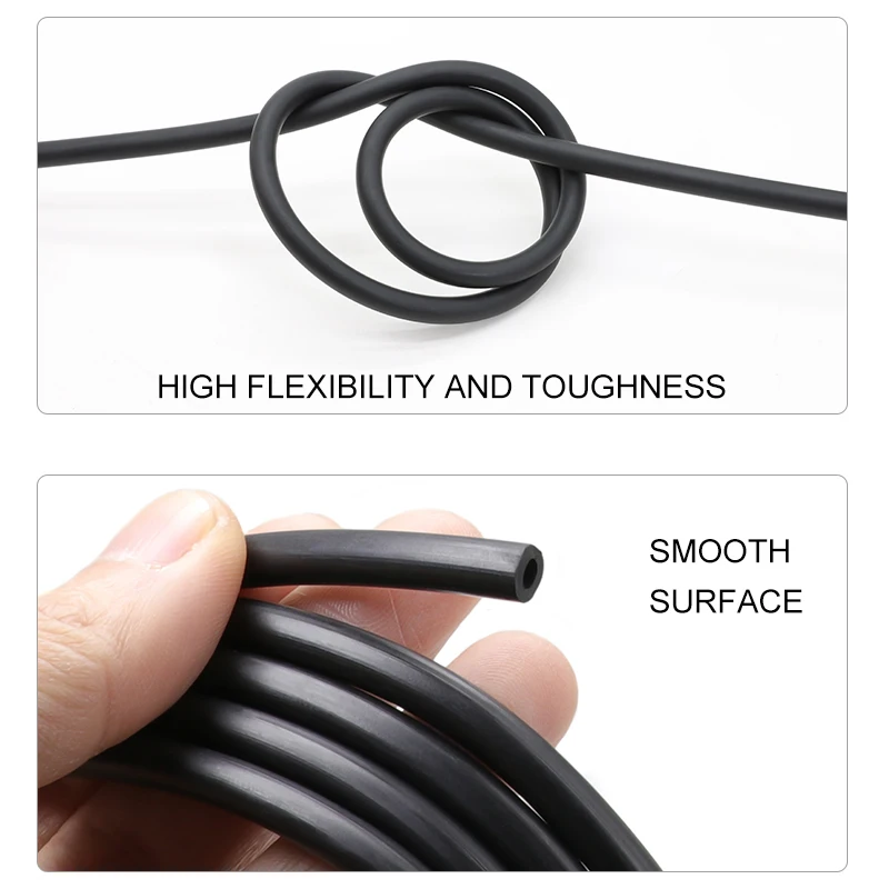 FKM Viton Washing Machine Hose | Oil/Acid Resistant | High Temp Fluorine Rubber Tube - Thumbnail 6