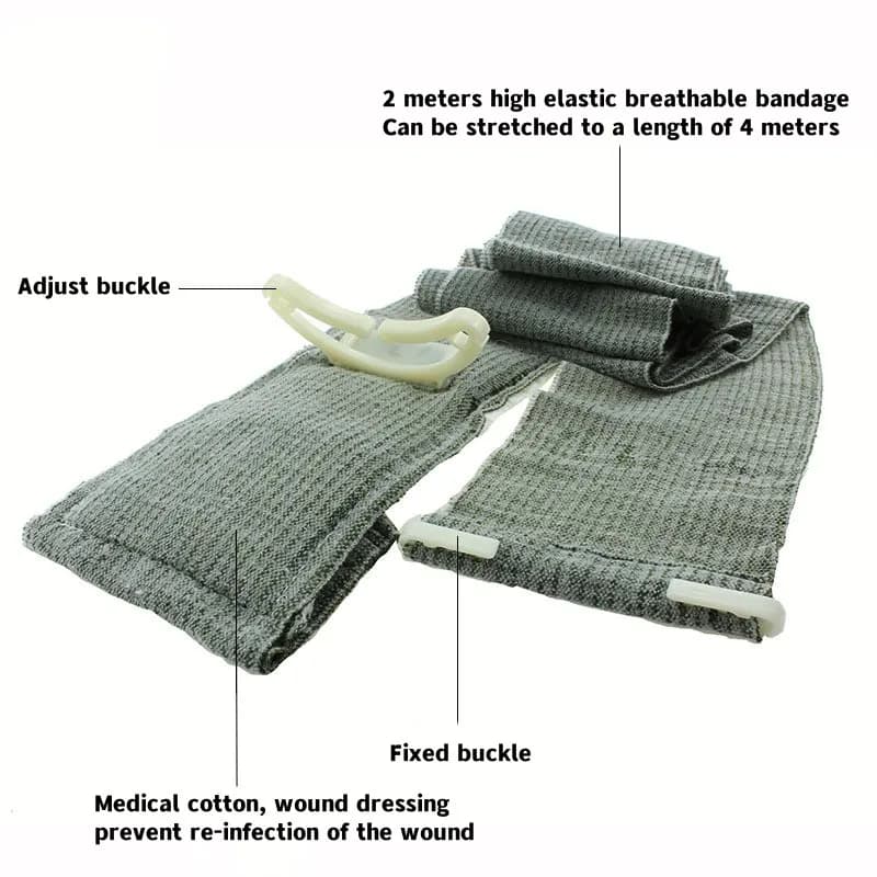 Molle First Aid Kit | Tourniquet & Scissor Bandage | IFAK Hunting/Survival Kit - Thumbnail 4