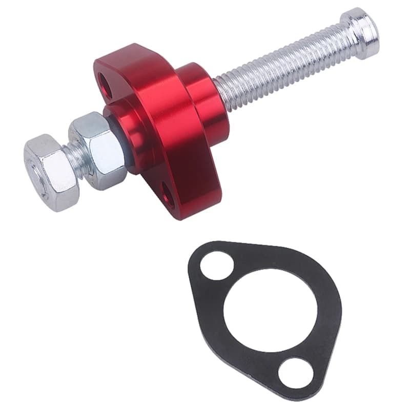 Manual cam timing chain tensioner for Honda CBR600F, CBR900RR, and CB900F motorcycles, ensuring precise valve timing.