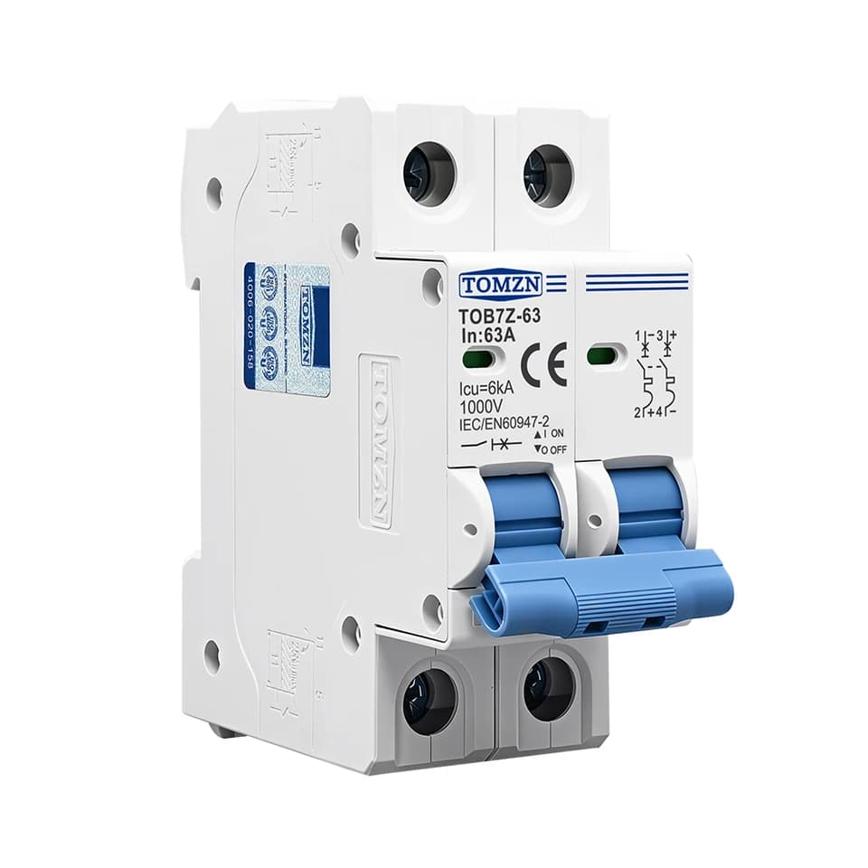 DC Miniature Circuit Breaker | 1000V Solar MCB | PV System Protection - Thumbnail 3
