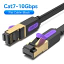 Black Flat Cable