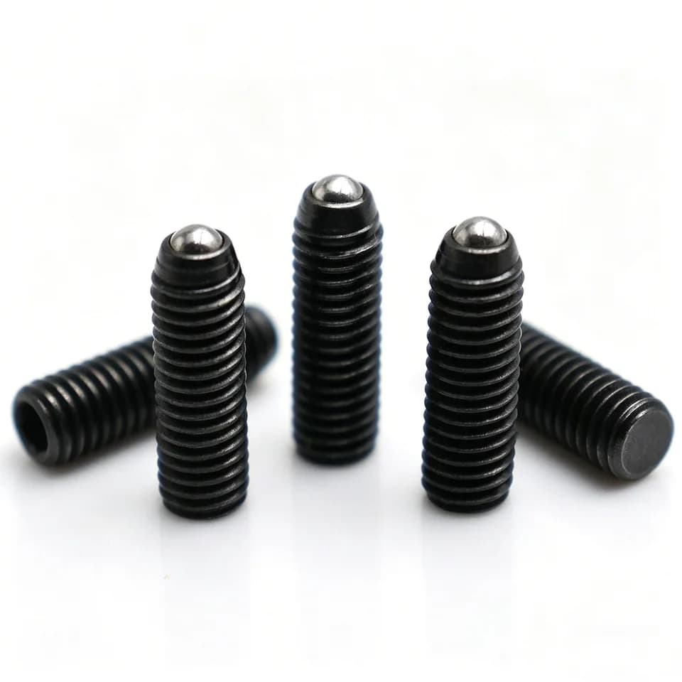 12.9 Grub Screws: Multiple identical spring plungers on a clean white background.