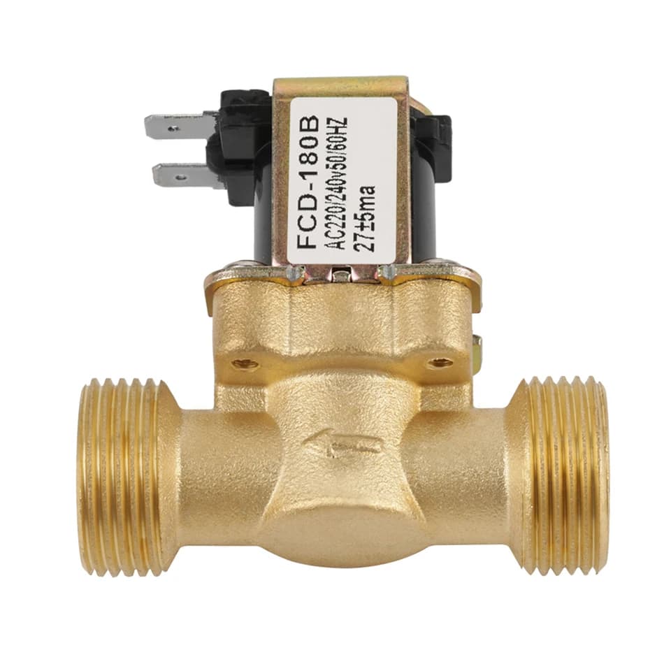 G3/4 Gate Valve | 2-Way N/C Electric Solenoid | AC 220V FCD-180B - Thumbnail 2