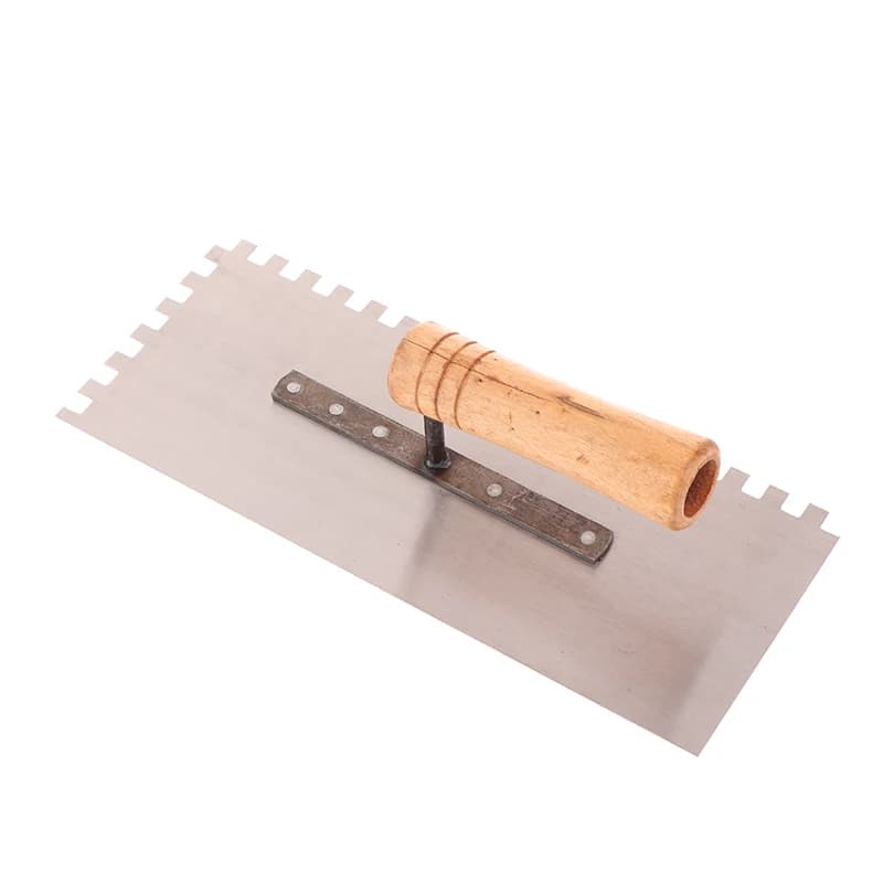 Mortar Board Trowel | Serrated Edge | Large Board Plastering - Thumbnail 2