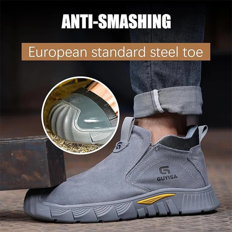 Steel Toe Cap Safety Boots | Welding Workwear | Anti-Smash & Stab-Resistant - Thumbnail 5