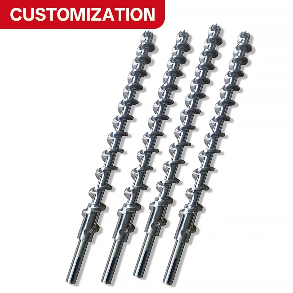 Foundation Ground Screw | Stainless Steel Auger | Industrial Conveying & Mixing - Thumbnail 2