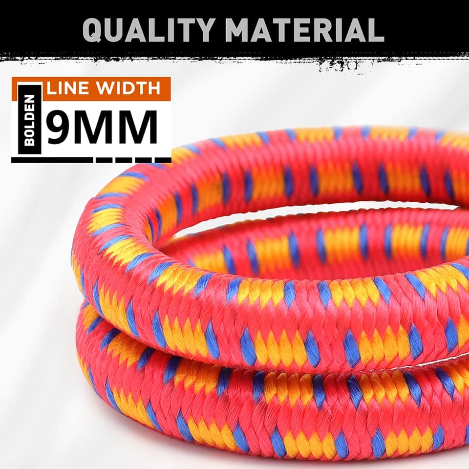 18" Bungee Cords with Hooks | 10 Pack Heavy Duty | Outdoor Assortment - Thumbnail 6