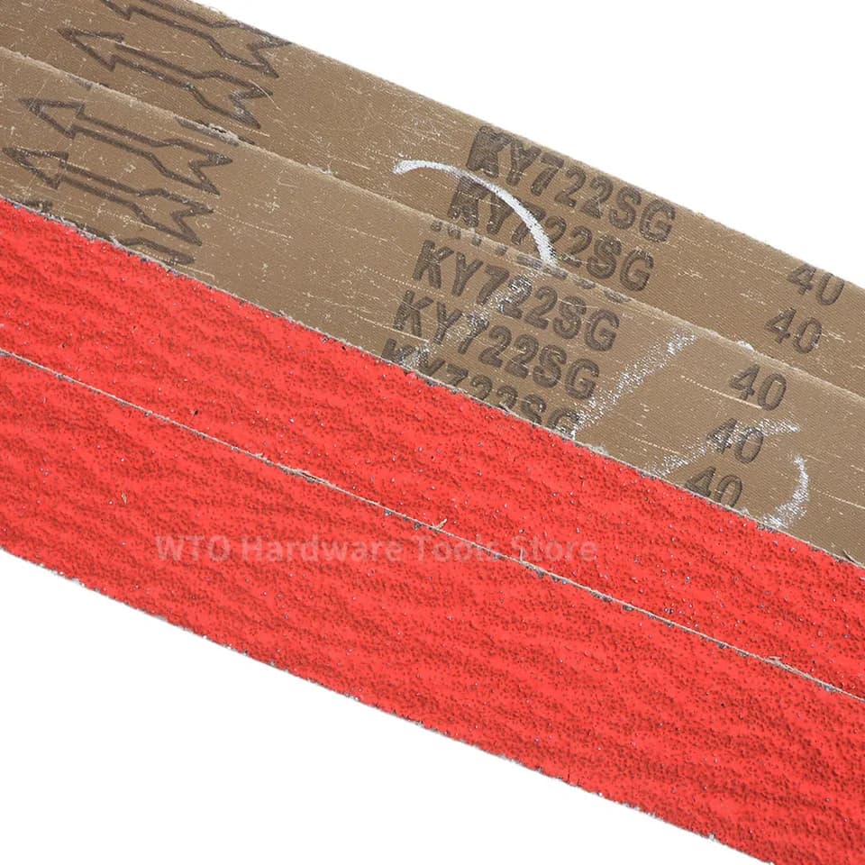 Ceramic Sanding Belts | 2100x50mm | Metal Polishing 24-80 Grit - Thumbnail 7