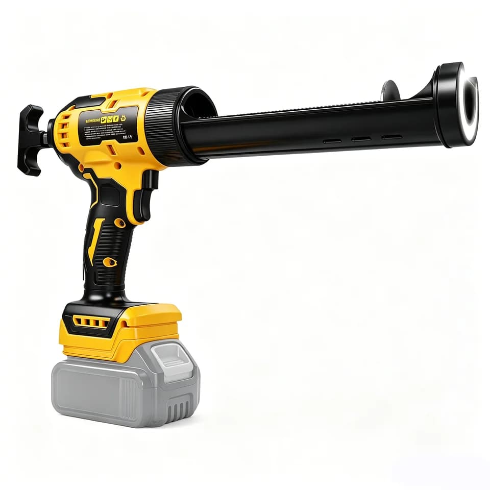 Battery Sealant Gun 300ml | Cordless 6-Speed | For Dewalt 20V - Thumbnail 2