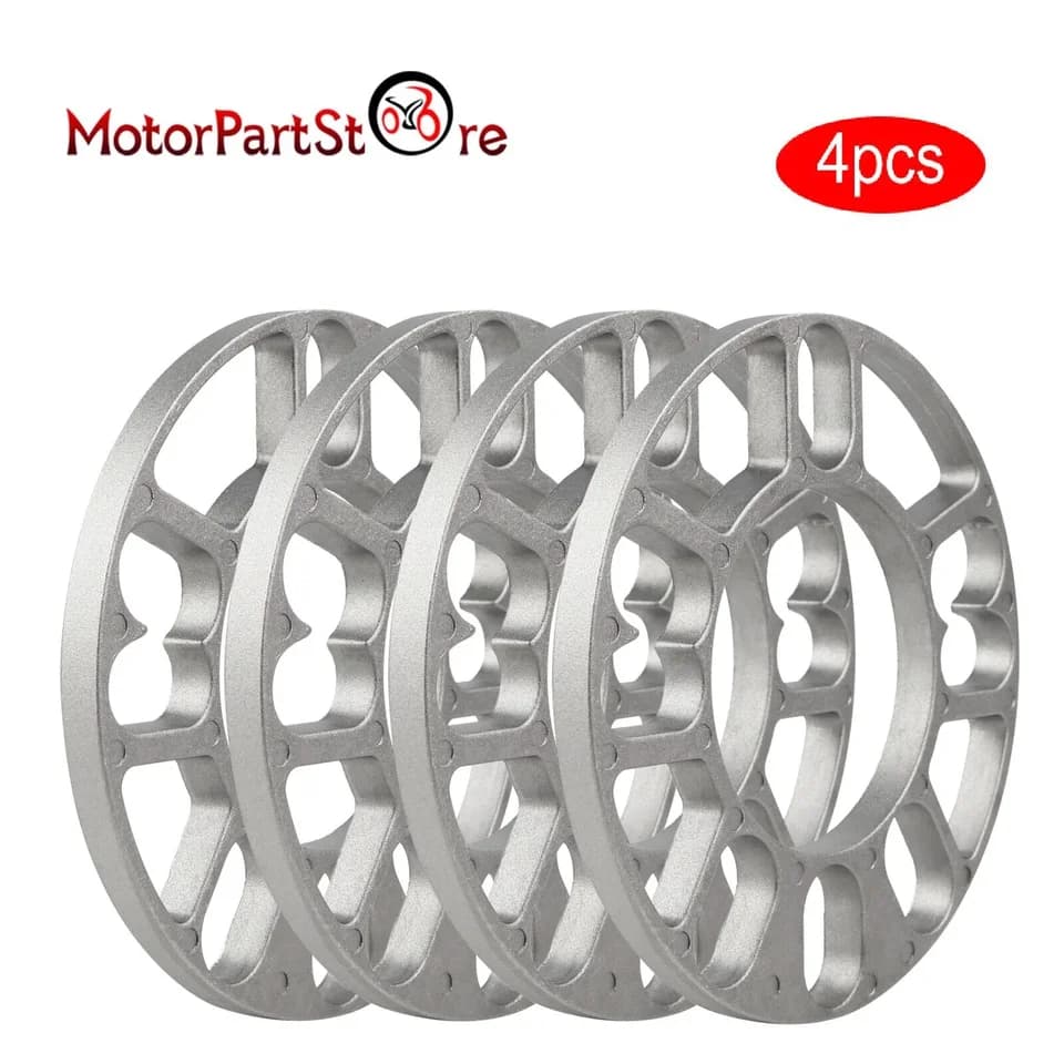 10mm Wheel Spacer Shims | Universal 4/5 Stud Fitment | Car & Van Hub Adaptor - Thumbnail 2