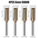 4PCS 6mm Shank