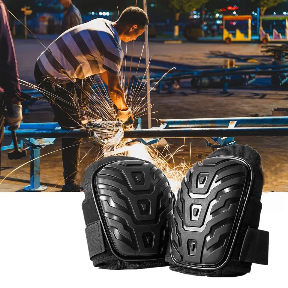 Knee Pad Work Trousers Inserts | Durable EVA Protection | Builders & Gardeners - Thumbnail 5