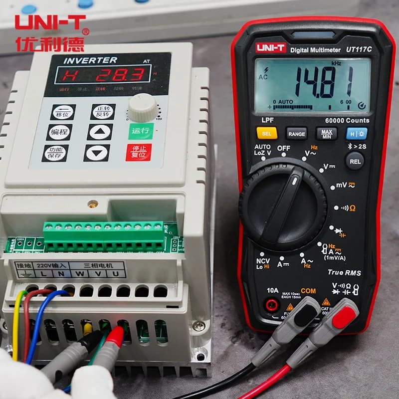UT117C Digital Multimeter proving unit | True RMS, NCV | 10A AC/DC Voltmeter - Thumbnail 6