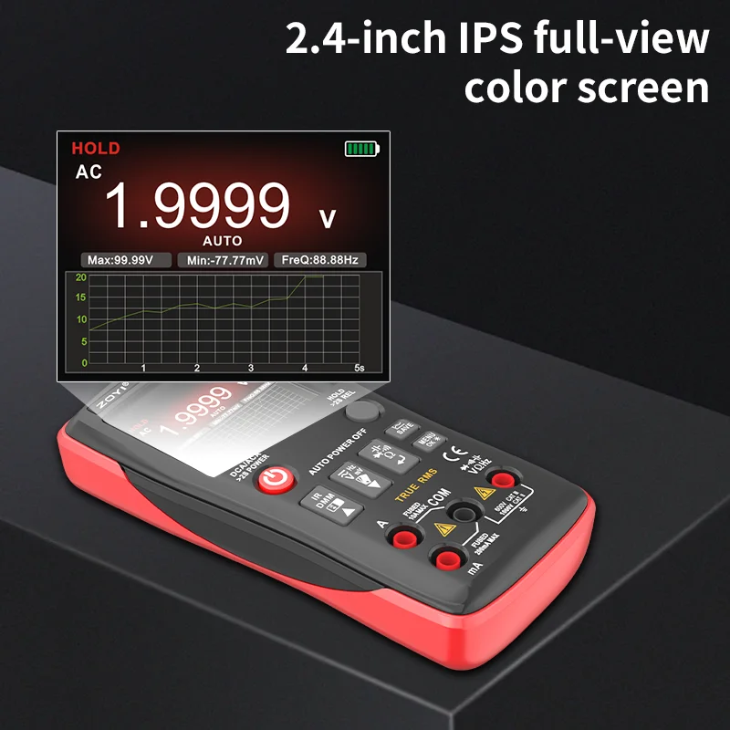 ZOYI R01 Thermal Camera & Multimeter | 2-in-1 Infrared & Electrical Tester - Thumbnail 5