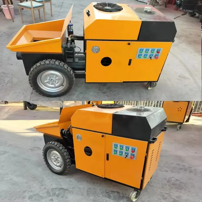 Mini Concrete Pump | 30m Horizontal Delivery | 80mm Pipe for Cement & Mortar - Thumbnail 7