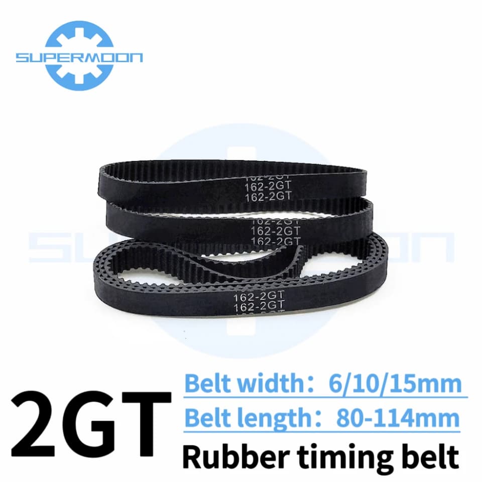2GT Timing Belt | 80-114mm Length, 6-15mm Width | For 3D Printers - Thumbnail 7