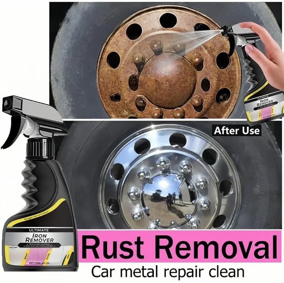 Repair Kit & Rust Remover Spray | Cleans Metal & Exhaust Pipes - Thumbnail 5
