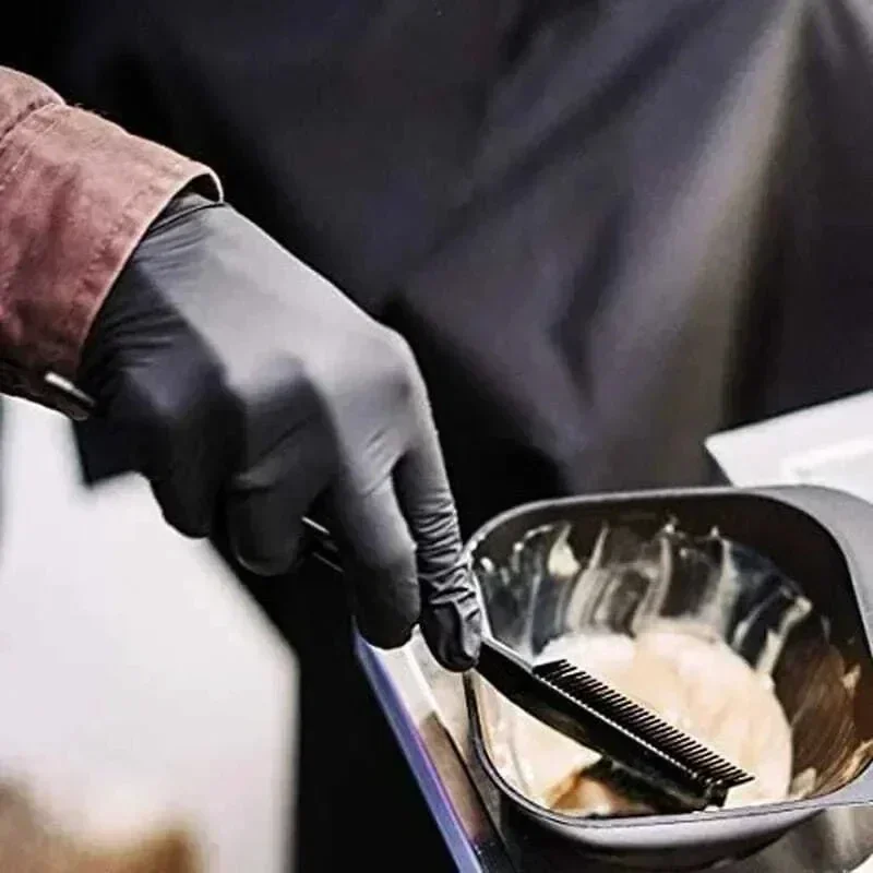 Vinyl Gloves | 100-Pack for Food Prep & Car Repair | Disposable PVC - Thumbnail 4
