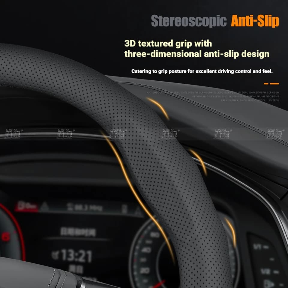 Wheel Covers | Snap-On Leather | For Mazda 3, 5, 6, CX5, CX9 - Thumbnail 5