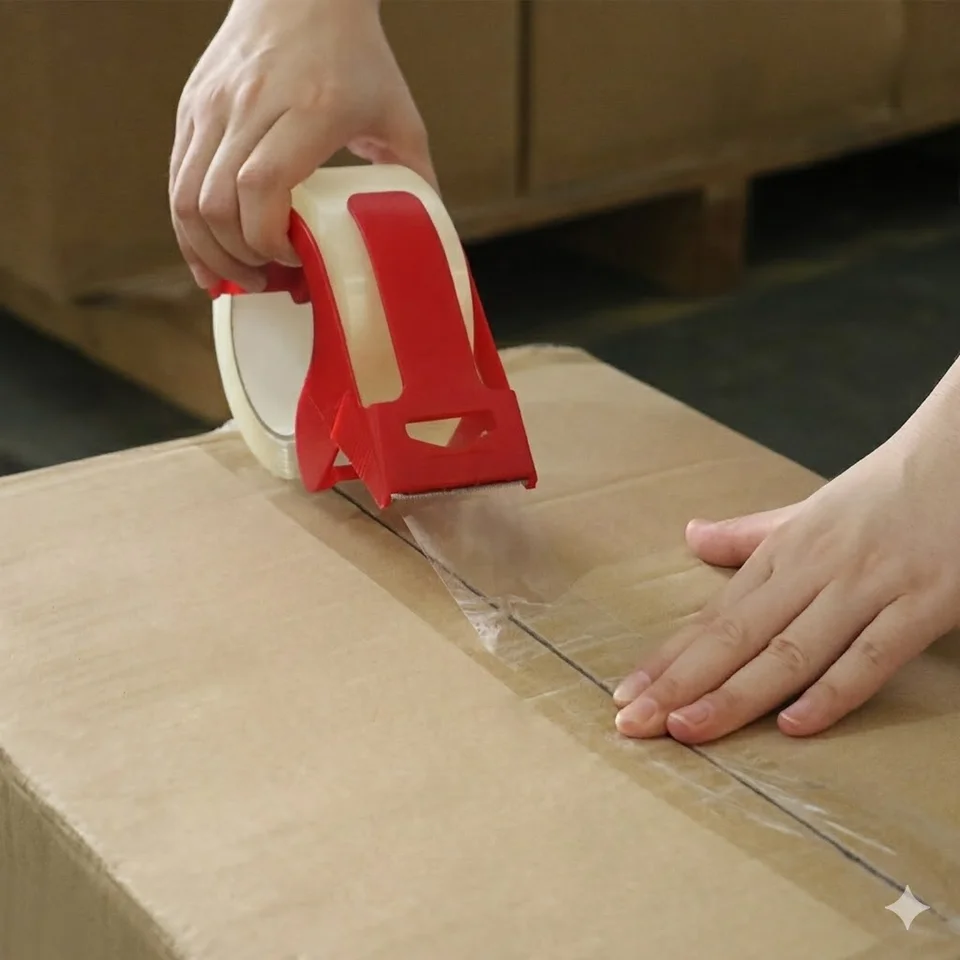 Transparent Packing Tape | Low Noise, 48mm x 50m | E-commerce & Express Shipping - Thumbnail 3