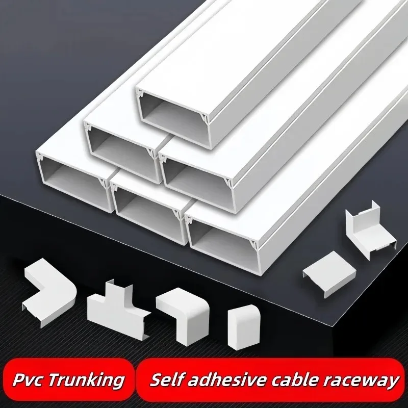 Self-Adhesive Cable Trunking | Wire Protection Strip | Wear-Resistant Cord Organiser - Thumbnail 5