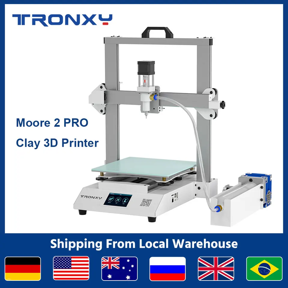 Tronxy Moore 2 Pro 3D Printer | Dual Core Guide Rail | Silent 32-Bit Mainboard - Thumbnail 2
