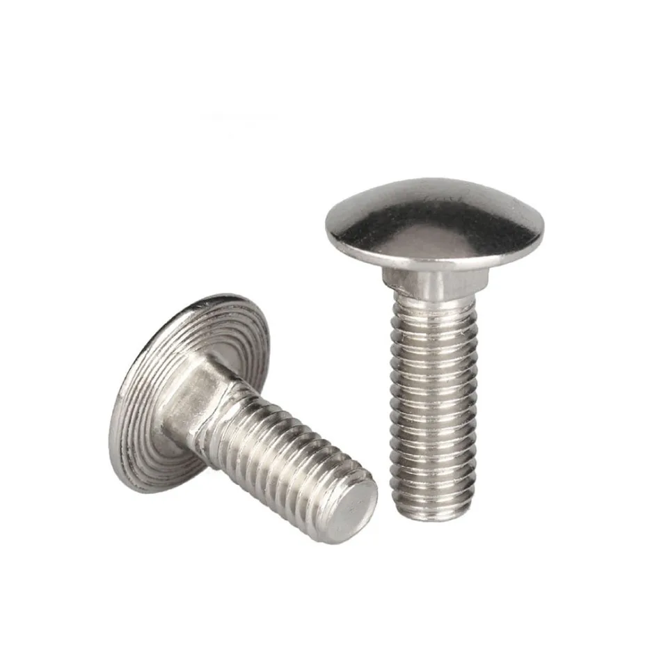 M6-M12 Coach Bolts | DIN603 Stainless Steel | Round Head Square Neck