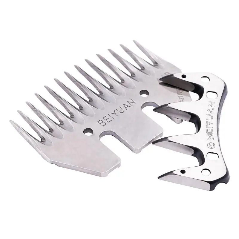 Sheep Shears | Stainless Steel Wool Blades | Convex Comb Cutter - Thumbnail 4