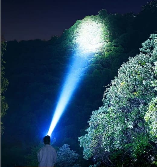Head Torch | Motion Sensor Beam | 18650 Battery for Camping - Thumbnail 2