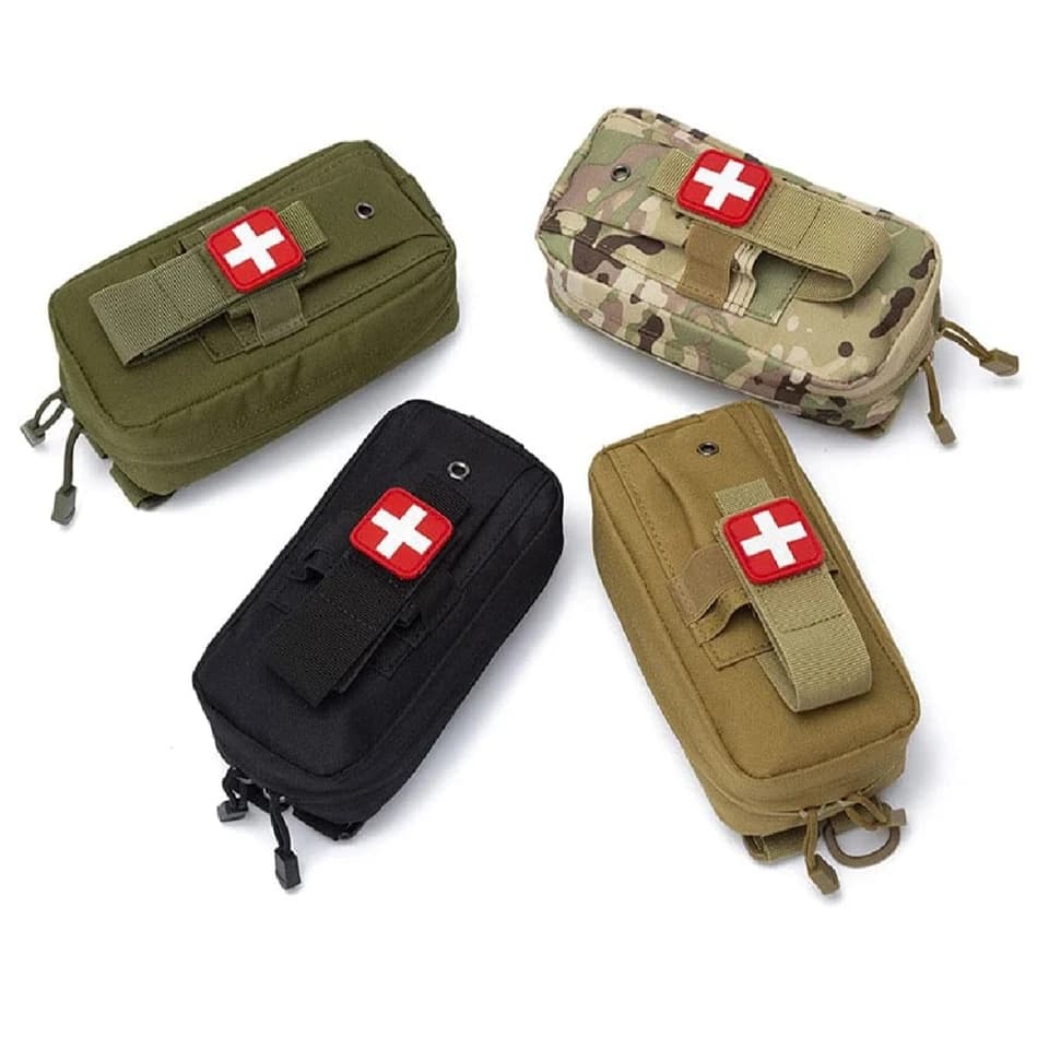 50611s First Aid Kit in four colours, on a white background.