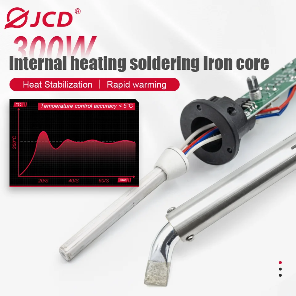 300W Soldering Iron | Adjustable Temp. Welding Pen | Industrial Repair Tool - Thumbnail 3