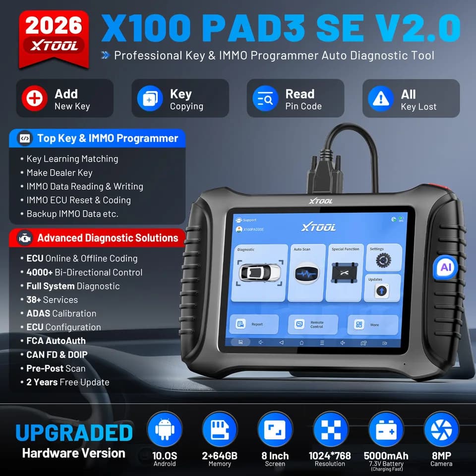 Diagnostic Tool | ECU Coding & Key Programmer | Spark Plug Gap Tool - Thumbnail 2