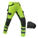Pants with kneepads