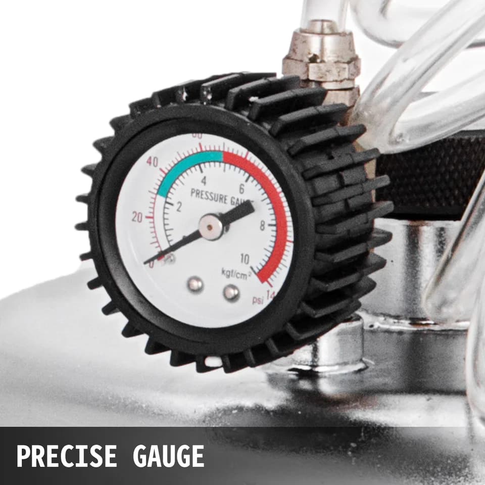 Brake Bleeder Kit | 5L Large Capacity Tank | Air Pressure Fluid Change - Thumbnail 4