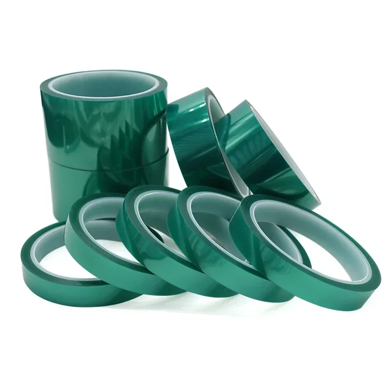 Green PET Tape | High Temp Solder Masking | PCB, Powder Coating - Thumbnail 6
