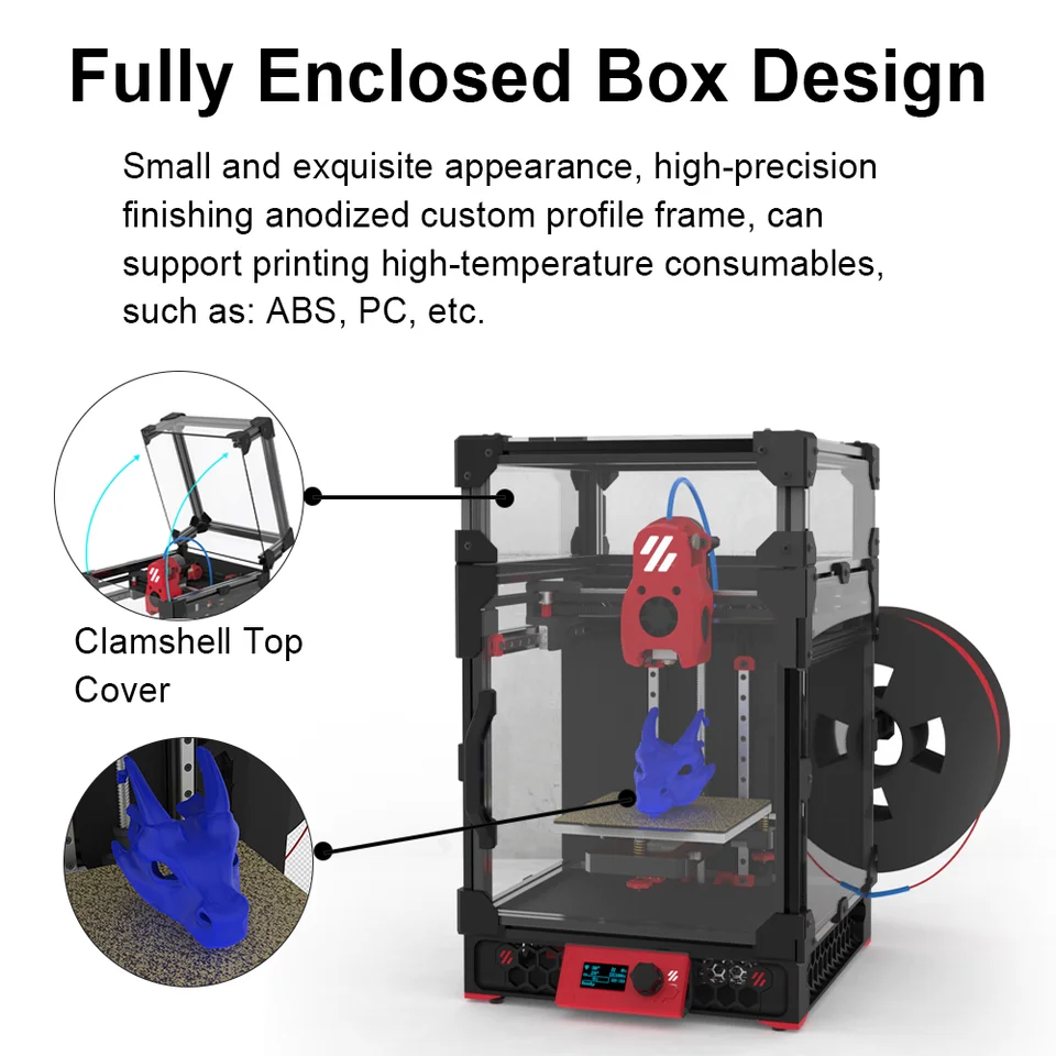 Voron 0.2 R1 V1.1 Pro 3D Printer Kit | M36 Motherboard | High-Flow Hotend - Thumbnail 2