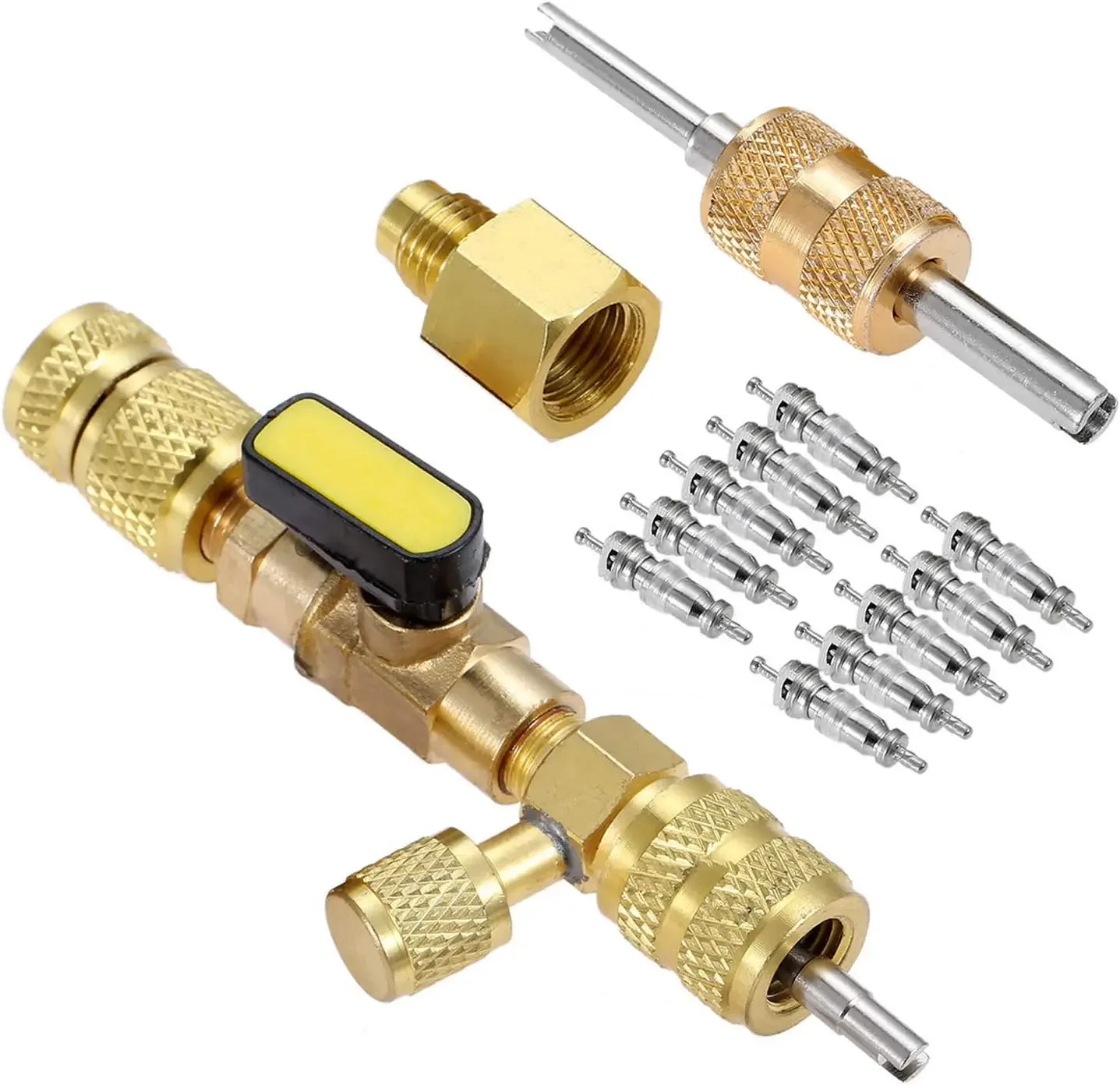 Valve Core Tool Kit | Dual-Size 1/4 Remover & Installer | Durable Tire Repair - Image 1
