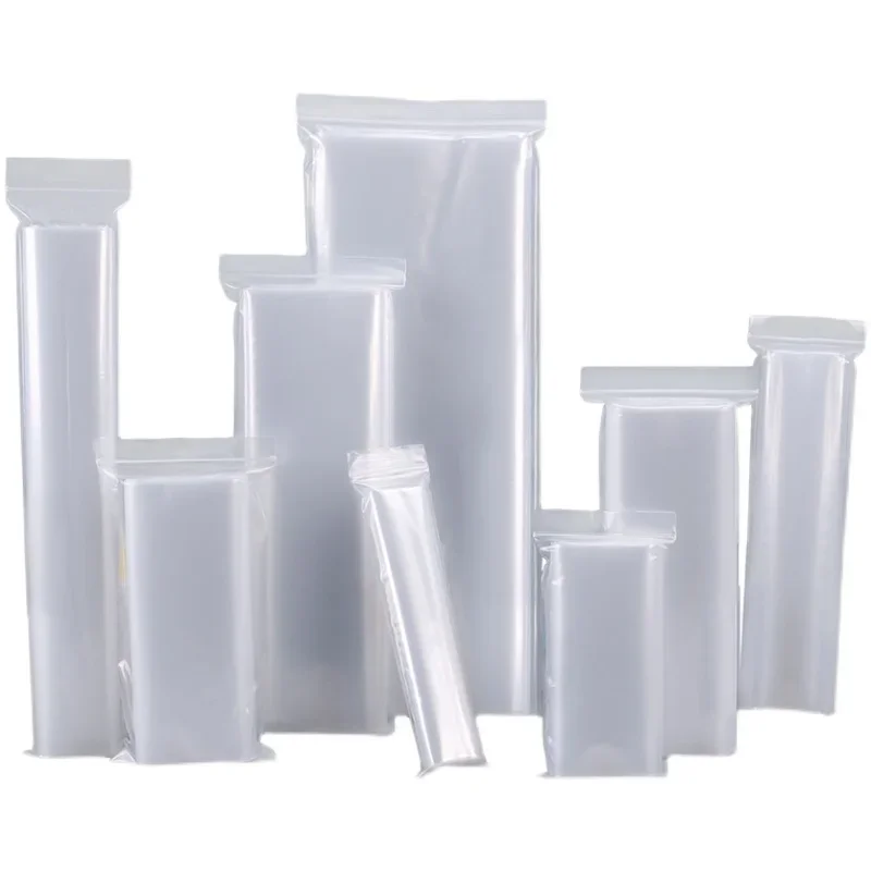 Sack Liners | 100pc Clear Self-Sealing PE Bags | Moisture-Proof Pouch - Thumbnail 3