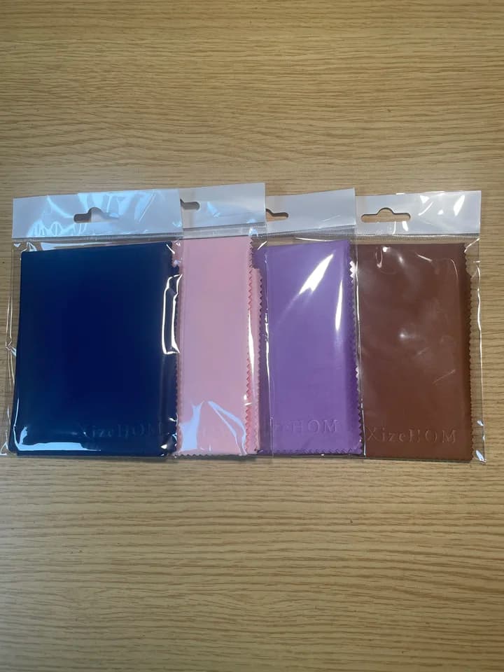 40x40cm Microfibre Glass Cloths | Extra Large for Delicate Surfaces | 10 Colours - Thumbnail 6
