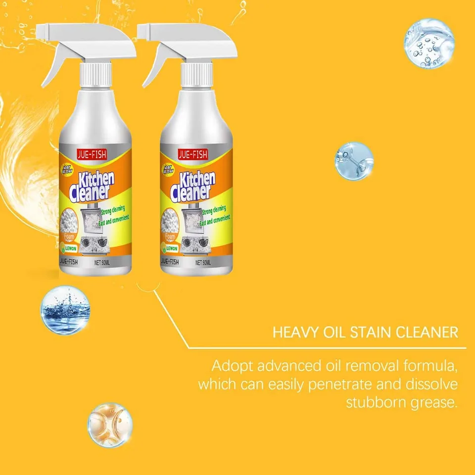 Heavy Oil Cleaner | Powerful Degreaser Spray | Home & Industrial Use - Thumbnail 5