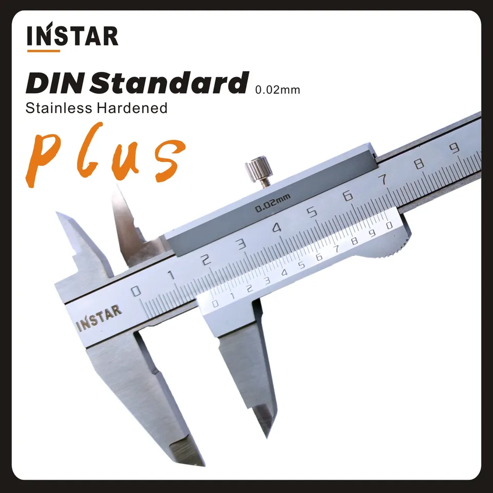 INSTAR Vernier Caliper | Stainless Steel DIN Standard | Fine Adjustment - Thumbnail 6
