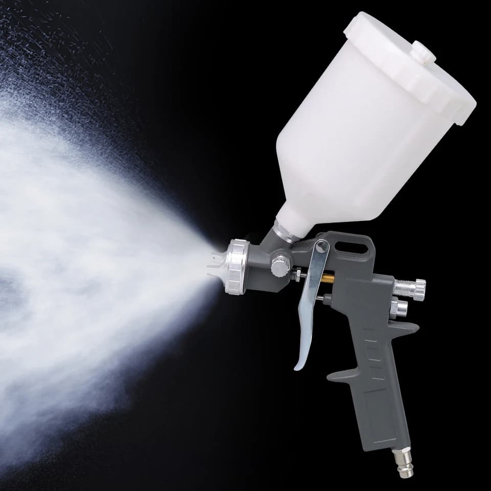 Professional Paint Sprayer | 1.5mm 600ML | Pneumatic Airbrush Tool - Thumbnail 3