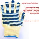 glove with silicone