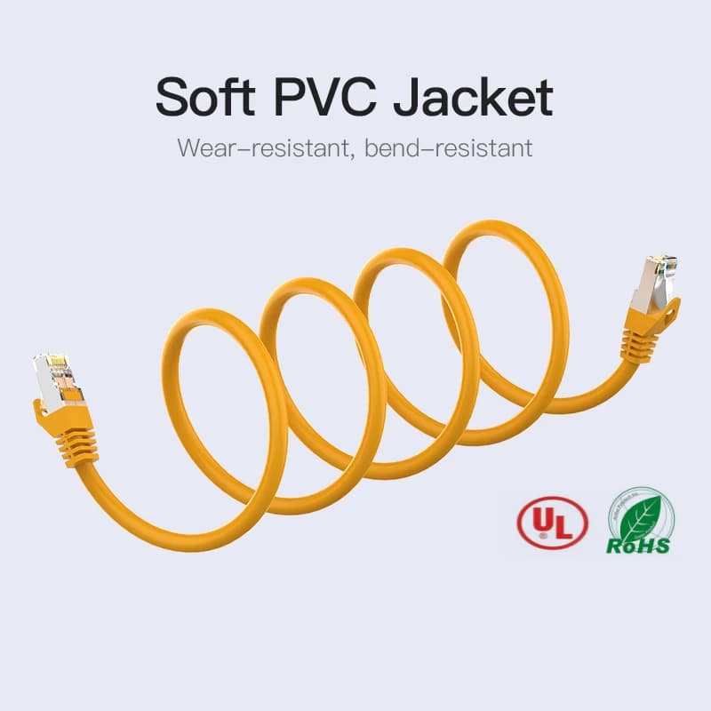 Ethernet Cable Cat6a UTP | RJ45 Patch Cord | Router & Modem Compatible - Thumbnail 6