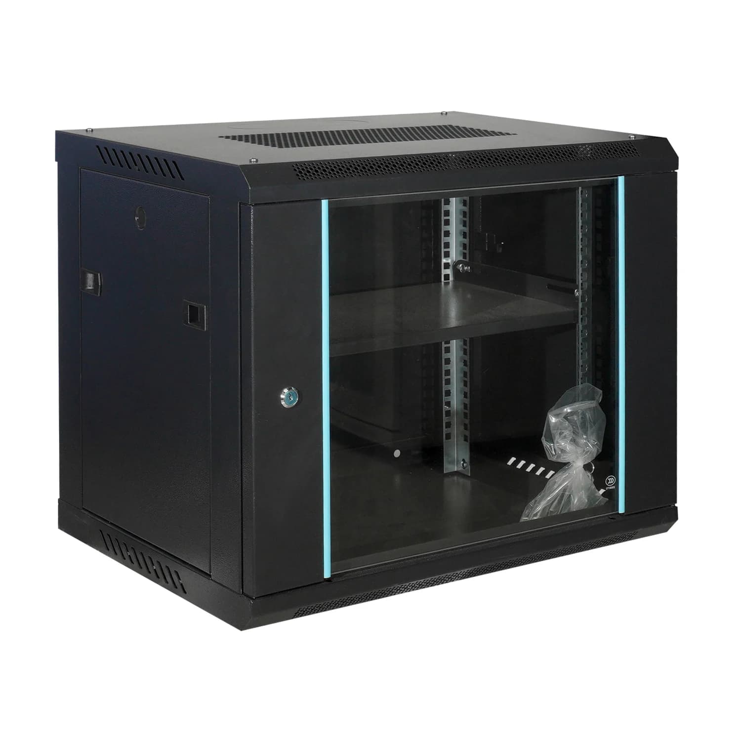 6U Wall-Mount Server Rack | Network & Data Center Cabinet | Secure IT Infrastructure - Image 1