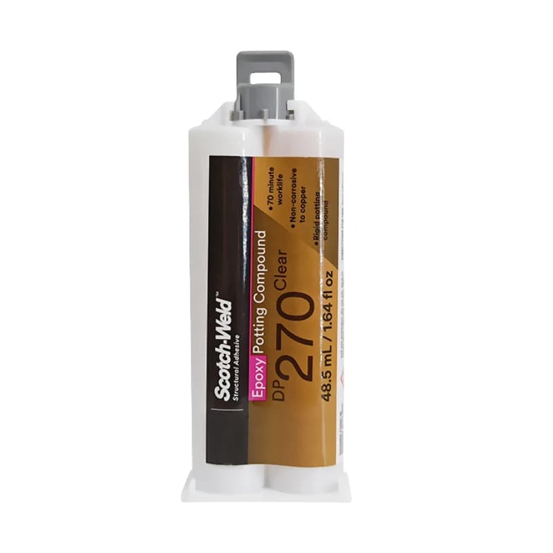 3M Scotch-Weld DP270 Jointing Compound | Black/Clear Epoxy Resin | 48.5ml Starter Kit - Thumbnail 2